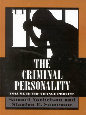 cover image of The Criminal Personality